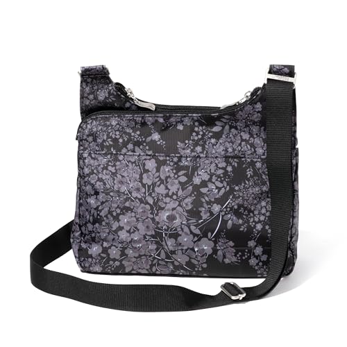 Image of Baggallini Crossbody Travel Bag 11x8.5 Lightweight Water-resistant Nylon Handbag