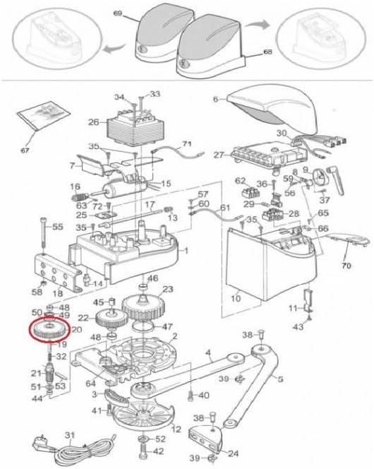 Outils Wolf EANENSPBWS2 Spare Part Aluminium