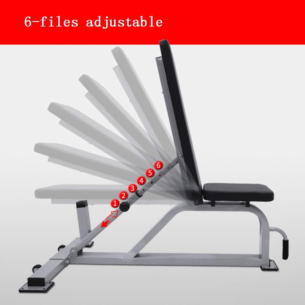 Małe hantle ławka do ciężarów - sprzęt fitness domowa hantle ławka do profesjonalnej prasy na ławce męskie komercyjne hantle latający ptak ławka treningowa ławka fitness krzesło fitness