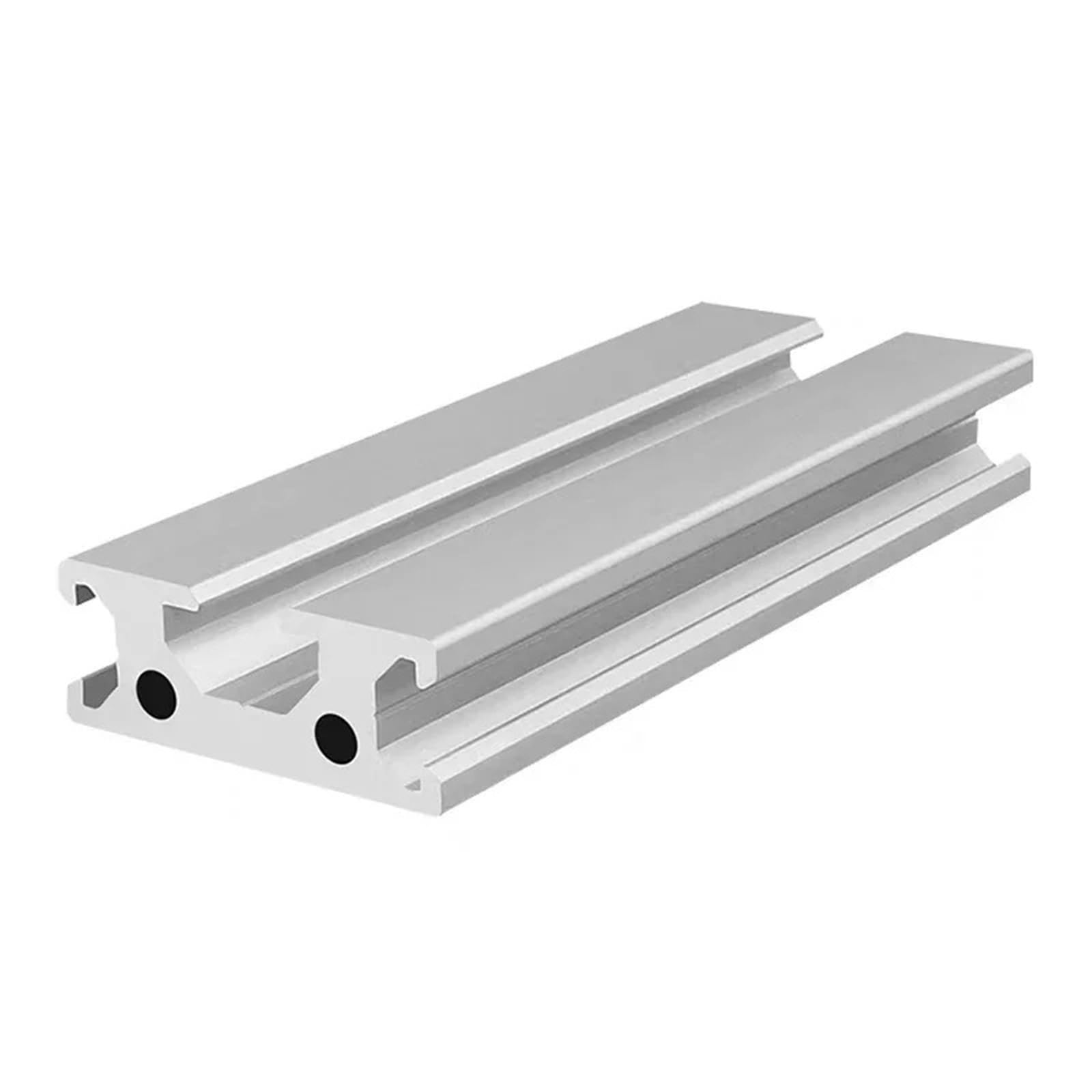 GTPBAO 2 pezzi 1540 Profilo in alluminio anodizzato nero 3 slot 14x150mm Estrusione lineare Telaio quadrato for acquari da giardino Armadietto Binario estruso(400mm long)