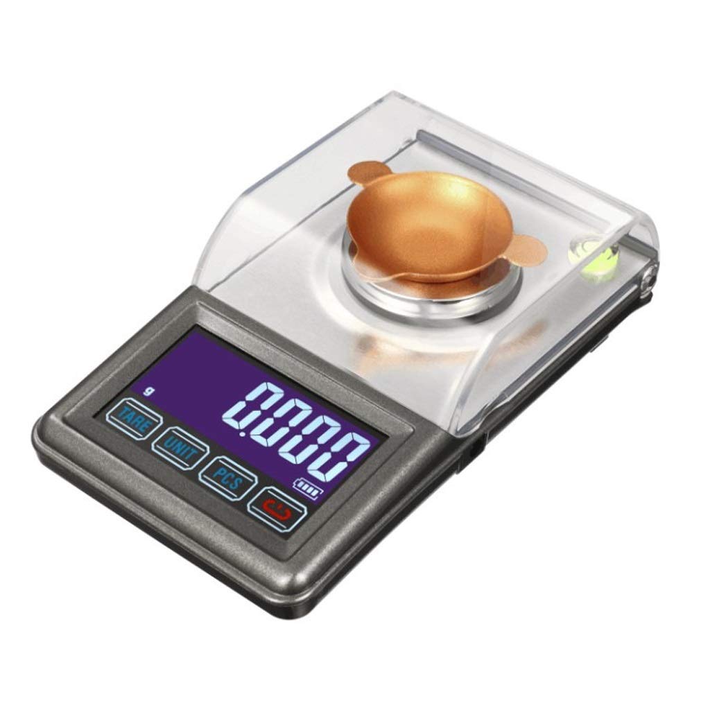 Balanza científica de precisión Digital para Laboratorio, balanza analítica de Alta electrónica para joyería, Cocina y Laboratorio, para Pesar Oro, 0,001 g/20 g.,0.001g/20g