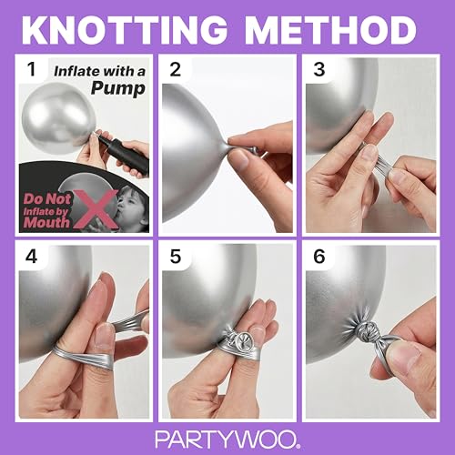 Image of PartyWoo Purple Balloons 127pcs Different Sizes of 36 18 12 10 5 Inch Purple Balloon Arch Kit Garland for Birthday Engagement Wedding Bachelorette Bridal Shower Butterfly Party Decorations Purple-Y15