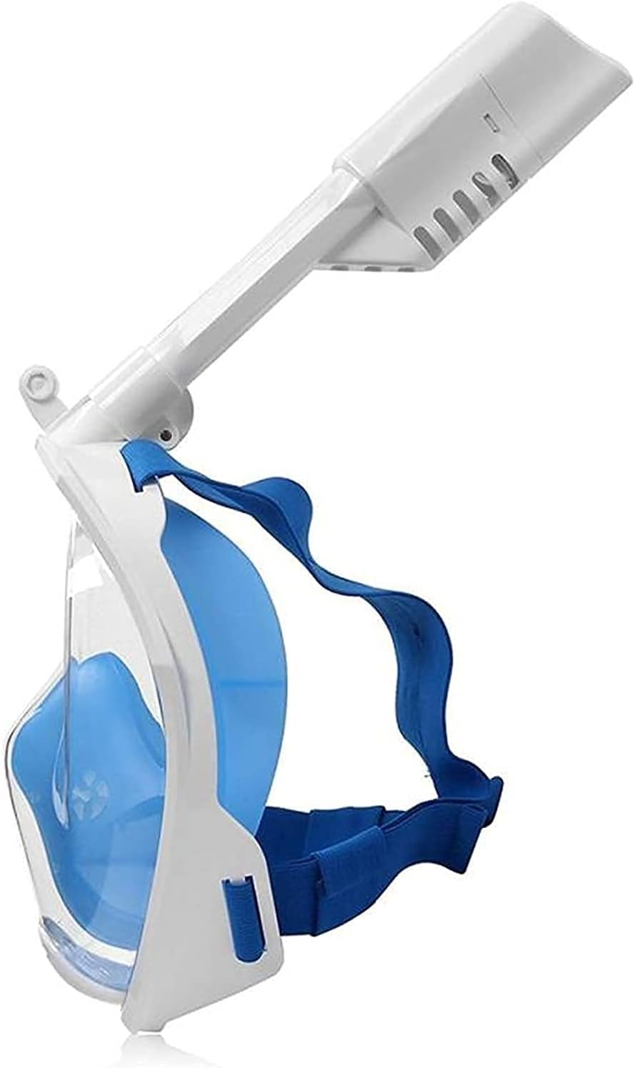 Full Face Snorkel Diving Mask Full Face Snorkel Mask Anti-Fog Snorkel Mask Anti-Leak Snorkel Underwater Swimming Equipment for Adults and