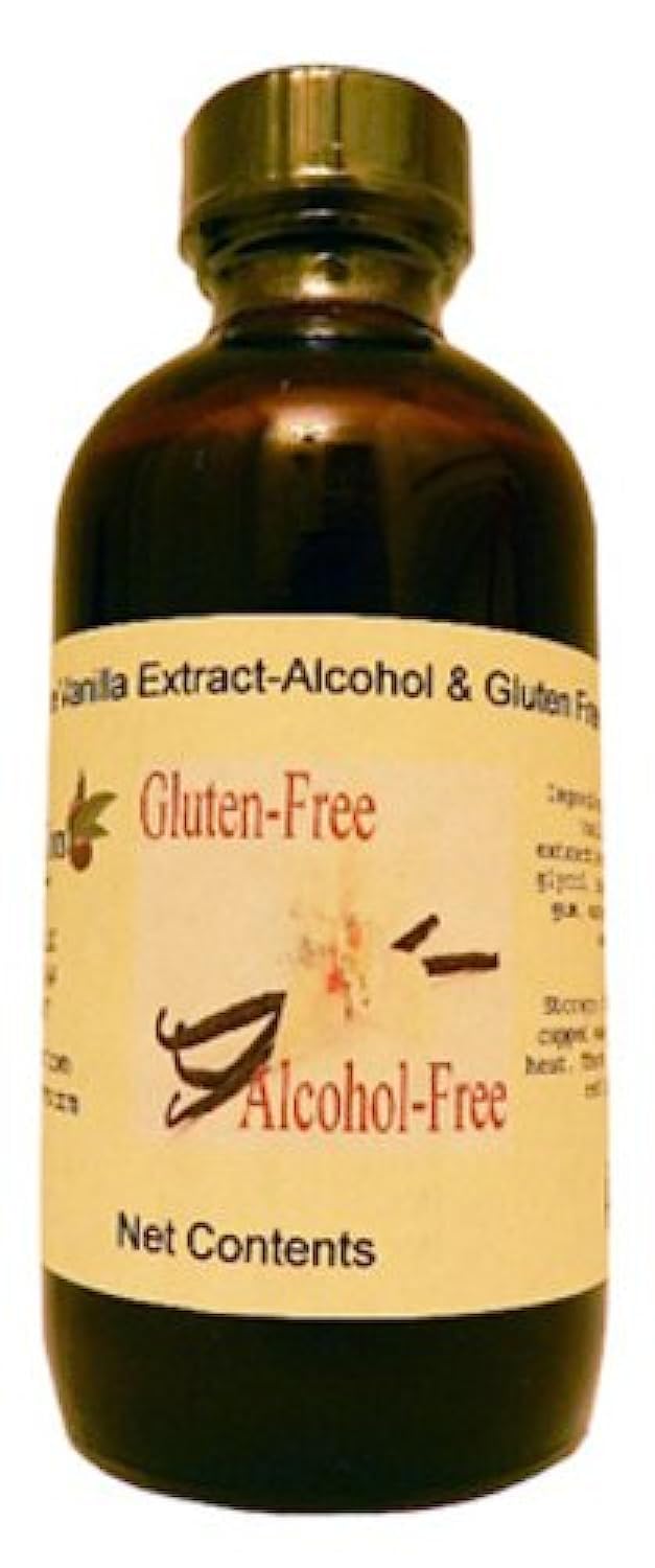 Vanilla Extract - Alcohol Free and Gluten Free - Add Amazing Flavor to Cakes, Cookies & More - baking-extracts-and-flavorings - 4 Fl Oz (Pack of 1)