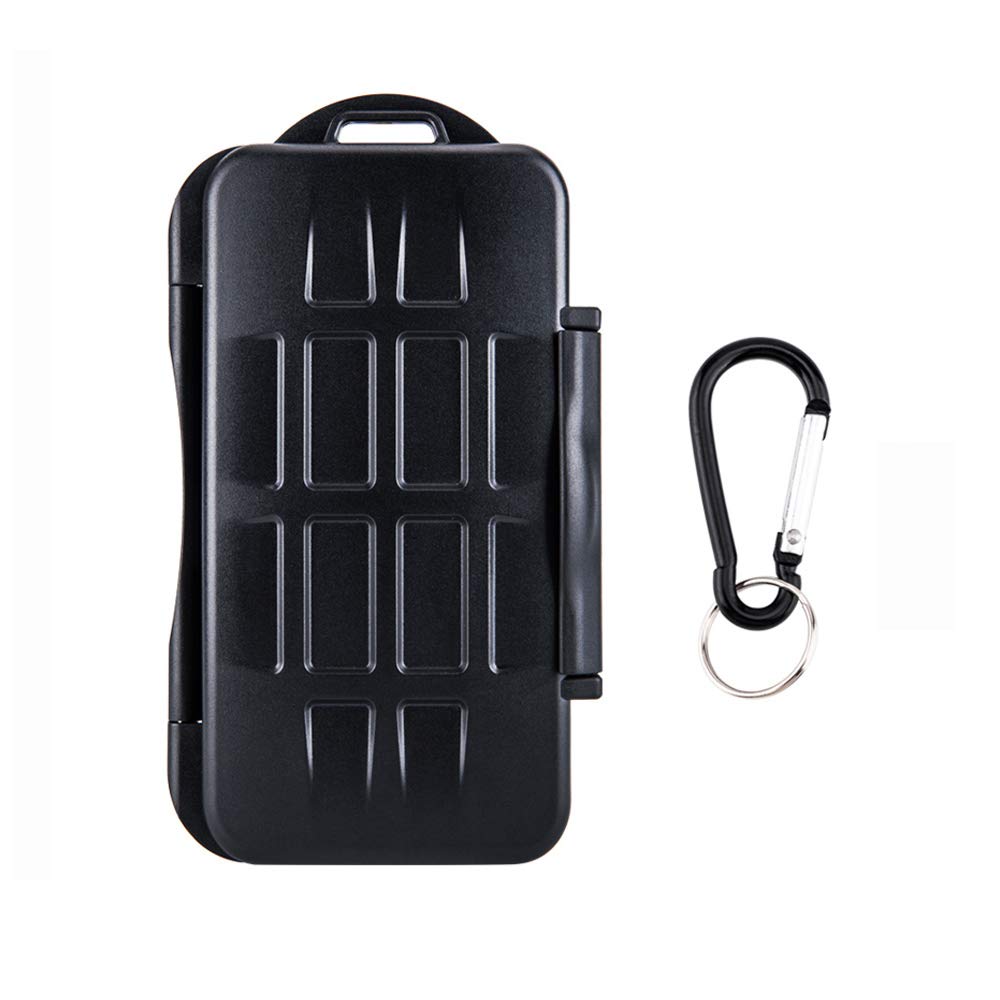 Memory Card Case 24in1 Portatile Impermeabile E Antiurto Per 12 SD + 12 TF Card