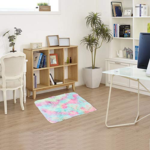 Balacoo Tapete peludo para animais de estimação, cama de camada dupla, almofada de pelúcia para cama