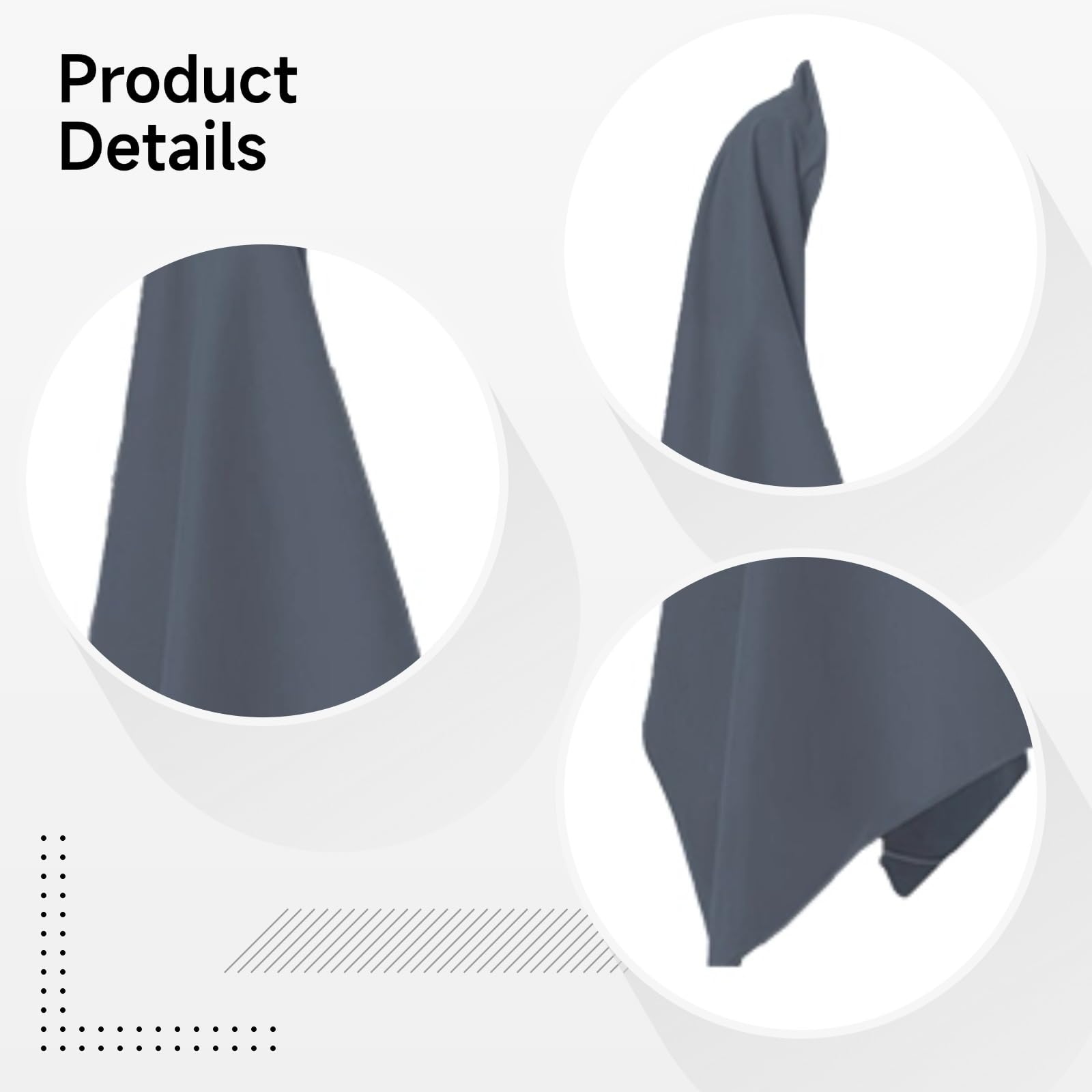 Serviette de plage extra-large avec coins à prise métallique, 31,5 x 74,8 in, 80 x 190 cm, serviette en microfibre à séchage rapide, sans sable, portable pour natation, sport, voyage, camping, plage
