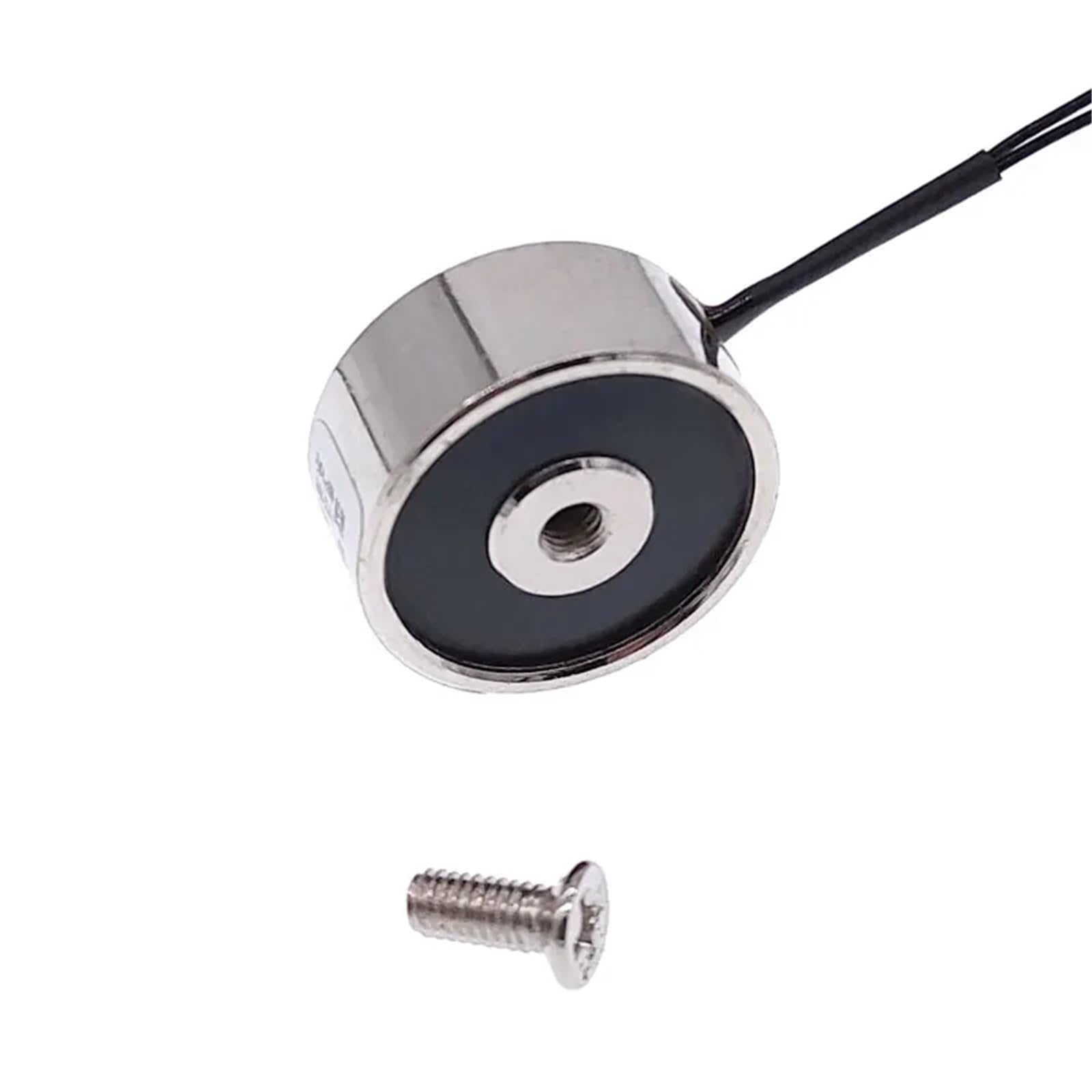 Mini Elettromagnete Solenoide P25/11 Supporto di Aspirazione 50N 5KG Elettromagnete 12V 24V Bobina Elettrica 1 Pz(24V)