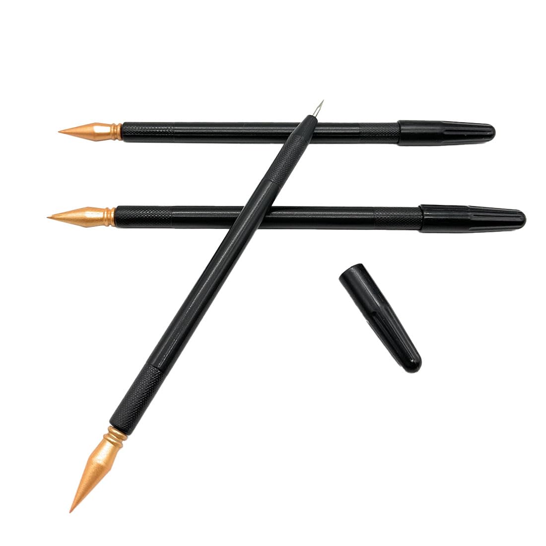 Amazon | A-CRAFT 3本セット スクラッチペン 2種類のペン先 先端 両端