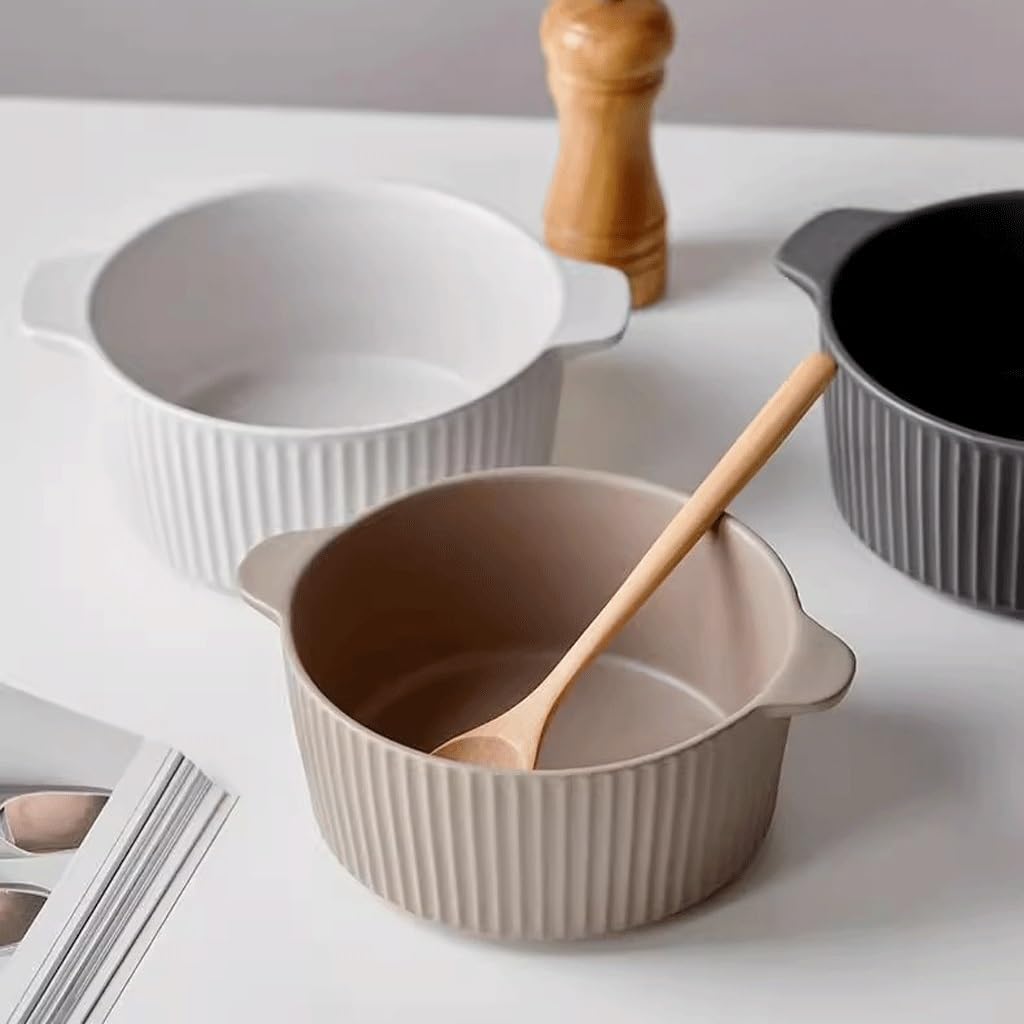 Miski do zupy ceramiczne podwójne ucho miska na zupę duża domowa zupa makaron miska duża miska na zupę miska na makaron miski obiadowe (1)