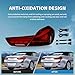Archaic Tail Lights Compatible for BMW 6 Series F06 F12 F13 M6 640 650 & Alpina B6 2012-2019,w/Animation DRL/Sequential Turn Signal,Pair