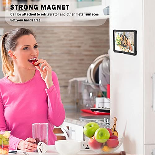 E Net-Case Origami Case For Samsung Galaxy Tab A7 Lite 8.7 Inch Tablet 2021 Released- Multi Angle Magnetic Standing Cover For Samsung Galaxy Tab A7 Lite 8.7 Inch [Sm-T220/T225]. (Black) #TOP3