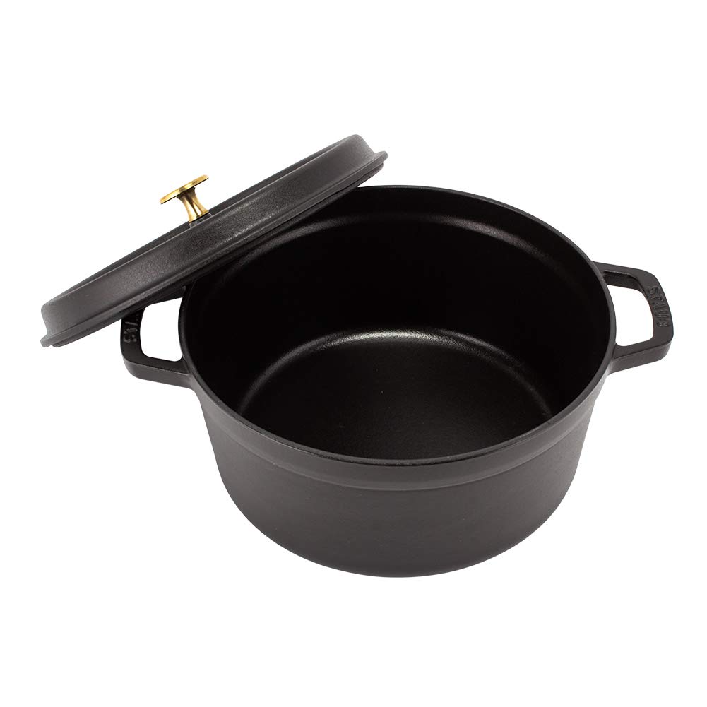 美品 ストウブ staub ピコ ココット ラウンド ブラック 26cm 大型 Amazon｜[ストウブ] staub シャロー ラウンド ココット 26cm