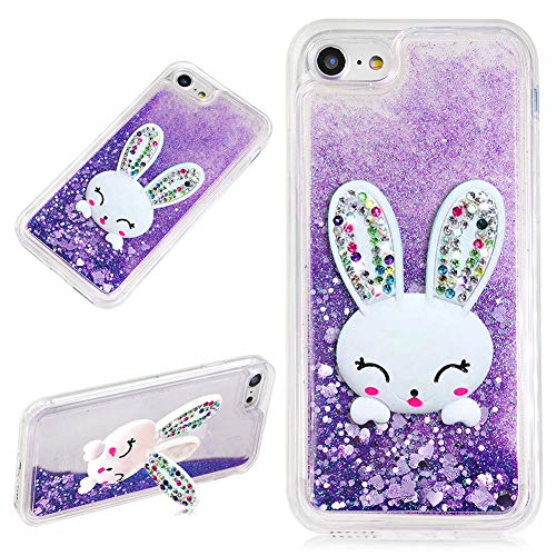 Liquido Glitterato: La custodia progettata con uno strato interno lucido scintillante a cascata, sabbie mobili lente e paillettes lucide rende il tuo telefono affascinante. I glitter si muovono liberamente insieme al movimento della cover posteriore del telefono. È bello e divertente con cui giocare.