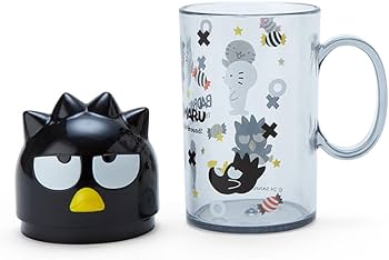 Amazon.com: Sanrio 984094 Bad Batsumaru Toothbrush & Cup Set