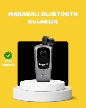 Geri  ekilebilir Kablolu Bluetooth   Kulakl