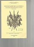 services des transports terrestres  Inventaire de la série I : Circonscriptions militaires, 1790-1914 (Publications du Service historique de l\'armée de terre)