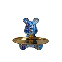 Amazon.co.jp: Homilius 暴力熊 金属 トレイ 皿を捧げるクマ くま