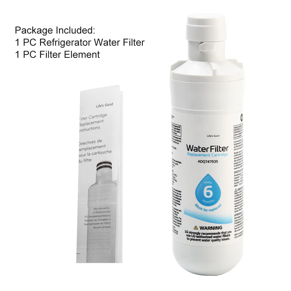 LT1000p Filtro d'acqua per frigorifero, ricambio per Kenmore 9980, 300 l, 3 pezzi (5 x 5 x 15 cm)