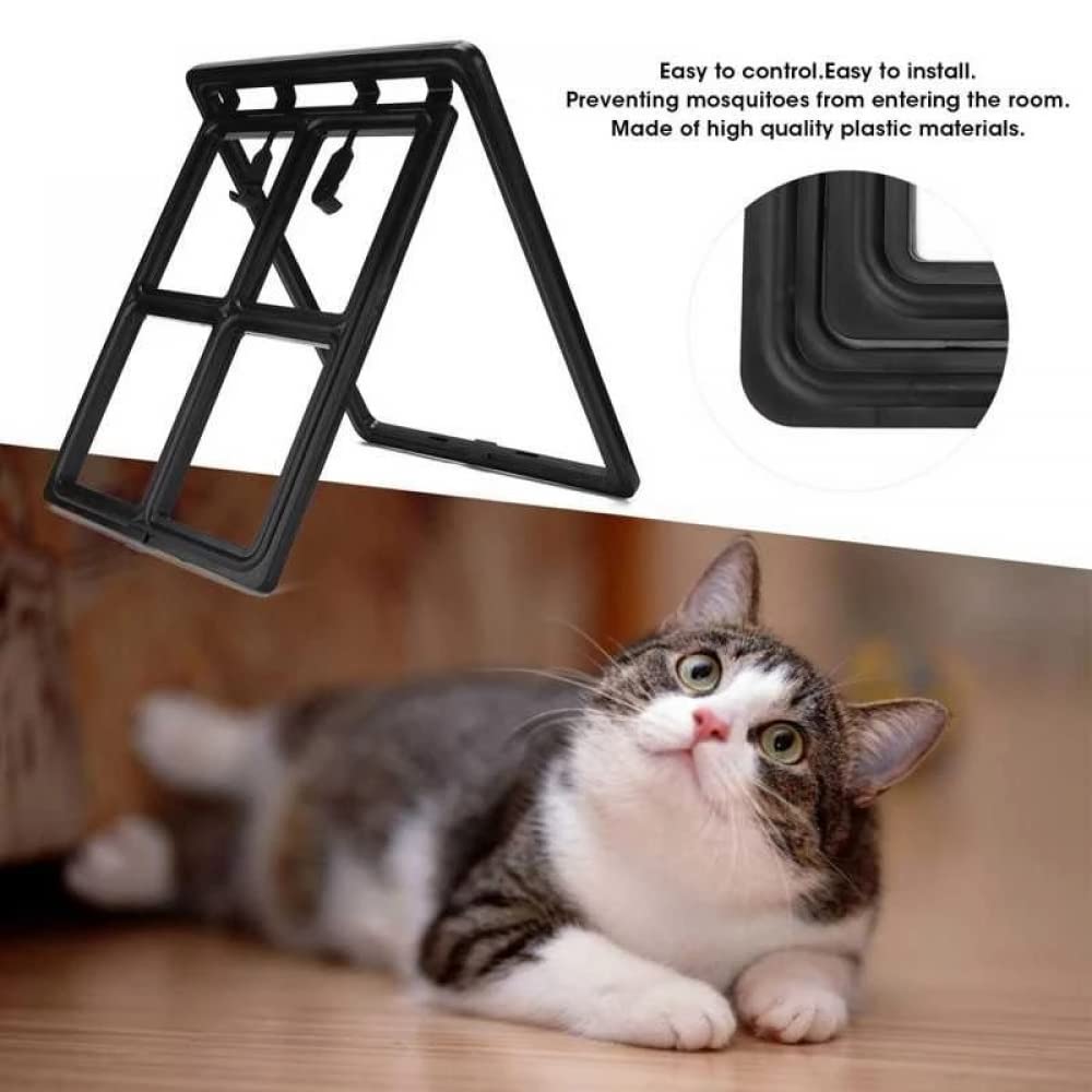 Pet Screen Door Anti Moskito Freier EIN- Und Ausstieg Hundegittertür Für Kleine Und Mittelgroße Katzen Und Hunde