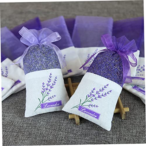 Bolsitas de sachet lavanda 20 piezas color púrpura oscuro miniatura 6