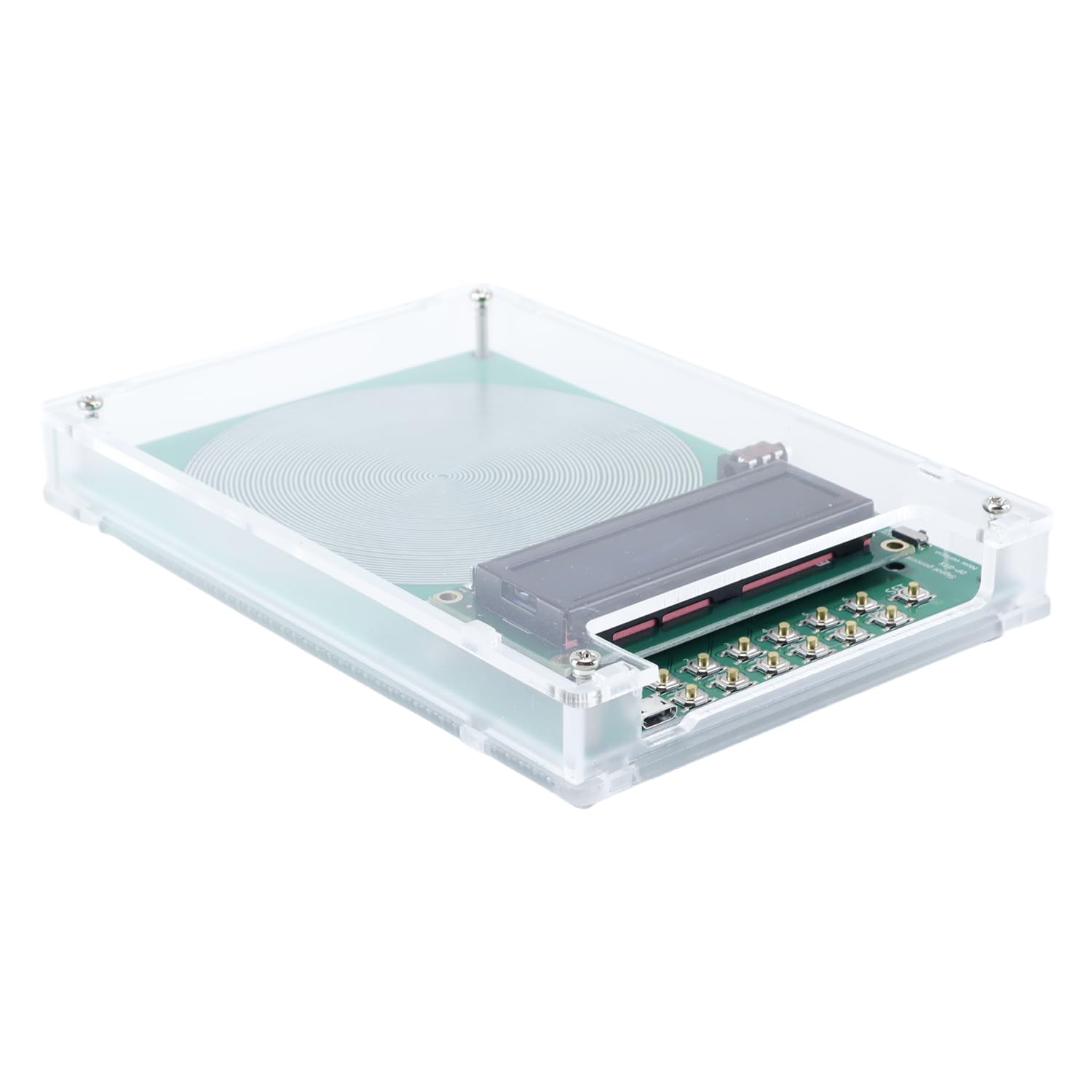 Generador de frecuencia Schumann de 7,83 Hz, 0,01 Hz, 30;000 Hz, ajustable, con funda y cable USB para Calma el cuerpo y la mente