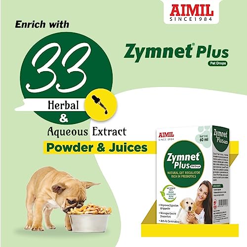 Image of Aimil Zymnet Plus Pet Drops 60 ml