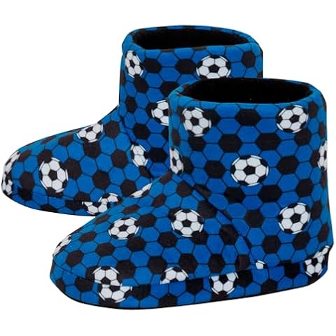 Ultimate Kids Blue Football Slipper Boots Cover