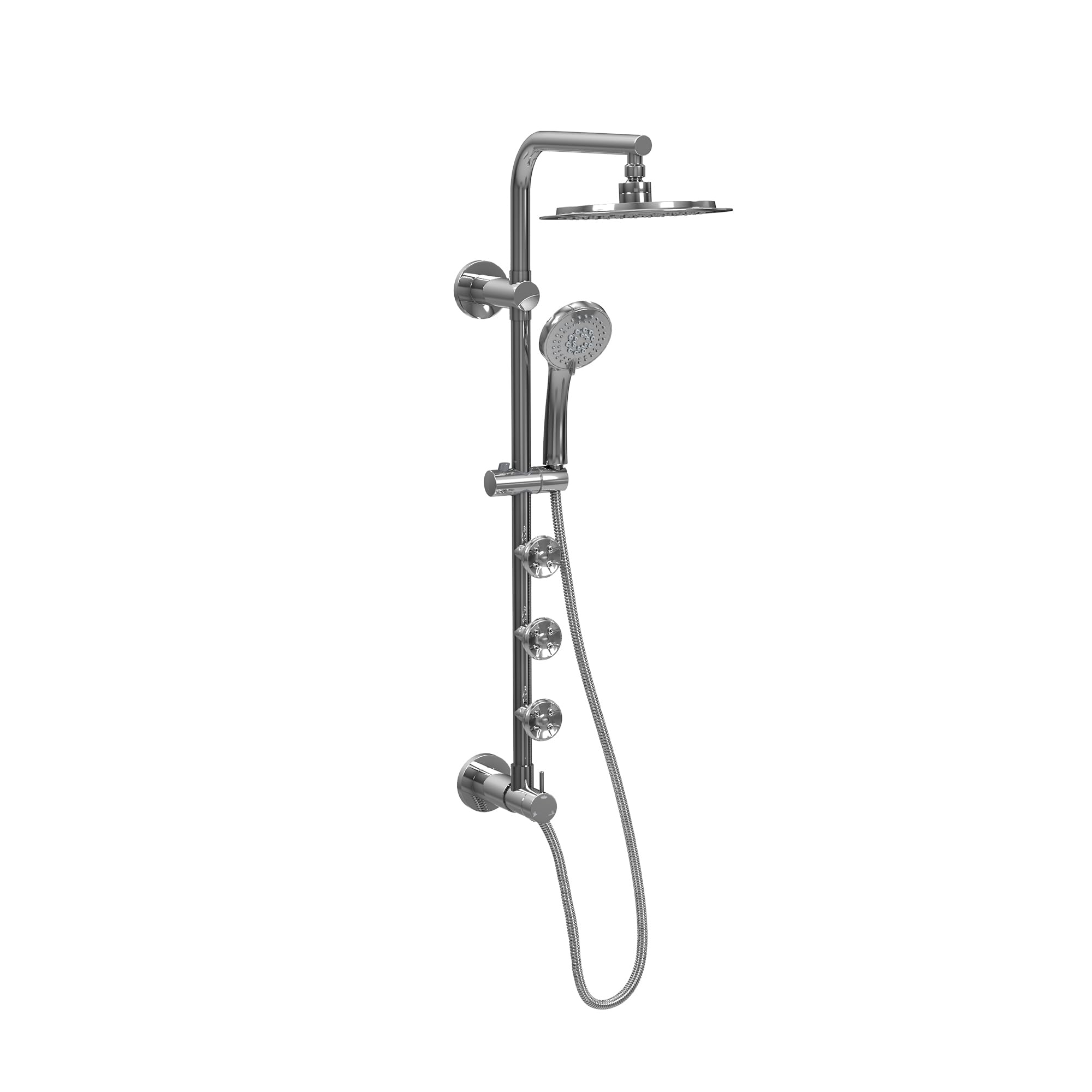 Lanai Rain Shower Head with Handheld Spray - 1089-CH, Polished