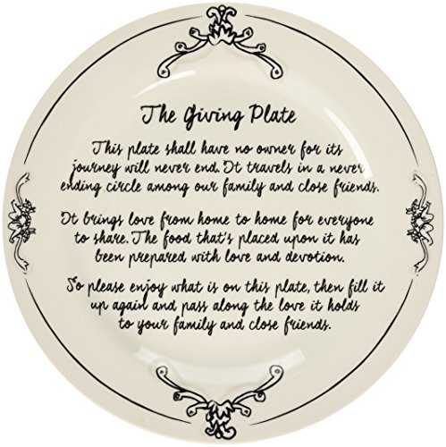 Home Essentials 77828 giving plate 10.5 inches