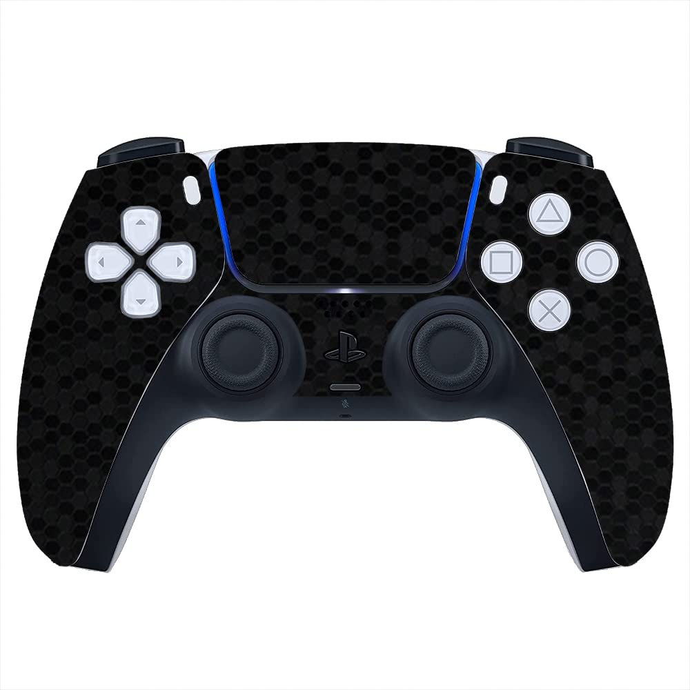 GADGETSWRAP Premium Material Skin Sticker Decal Compatible with PS5 Controller - Black Honeycomb (B0B1HGTC57) Amazon Price History, Amazon Price Tracker