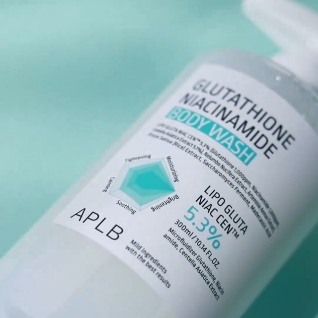 aplb glutathione niacinamide body wash reviews Affordable Korean Skincare Routine | NEW APLB Glutathione Niacinamide  Series main image 1