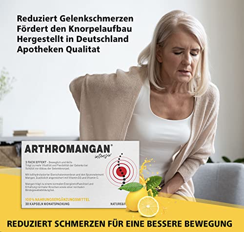 ARTHROMANGAN® hochdosiert 500mg Eierschalenmembran |3 FACH EFFEKT | FÜR GELENKE | KNORPEL | KNOCHEN | ARTHROSE 1-2 |30… - Image 3