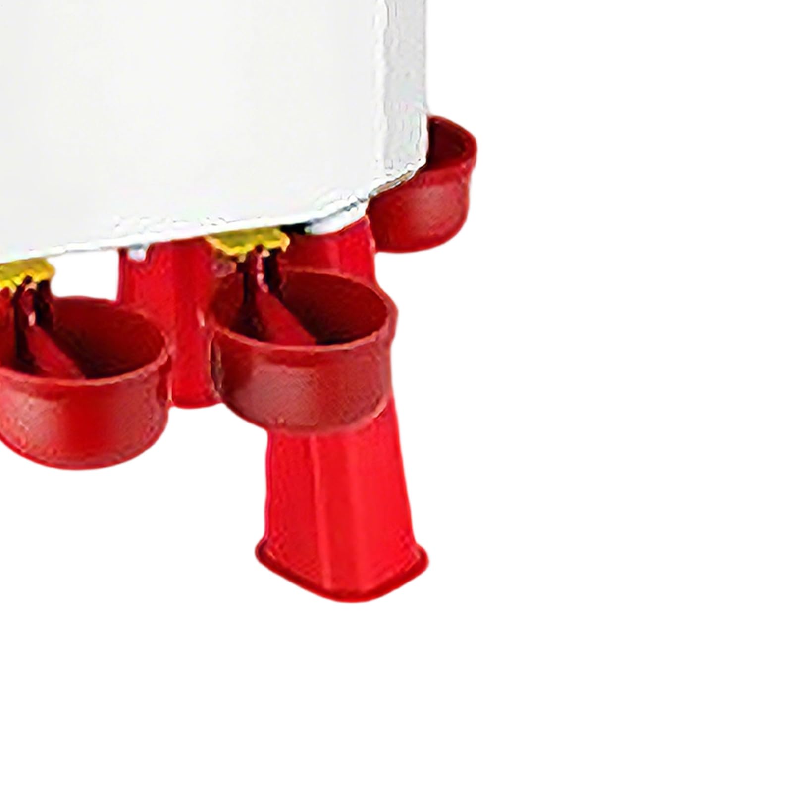 Mangiatoia per pollame, grande secchio automatico con coperchio, dispenser di cibo per pollo, per anatre, bantam, fagiani, tacchini, coop, fattoria, vacanze, esterno, maiale, pecore, piccoli animali