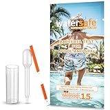 Watersafe Pool and Spa Rapid Bacteria Test, Test Strips to Detect Down to 1 Bacteria/μL in 15 Minutes, Including E. coli and Salmonella, Single Test