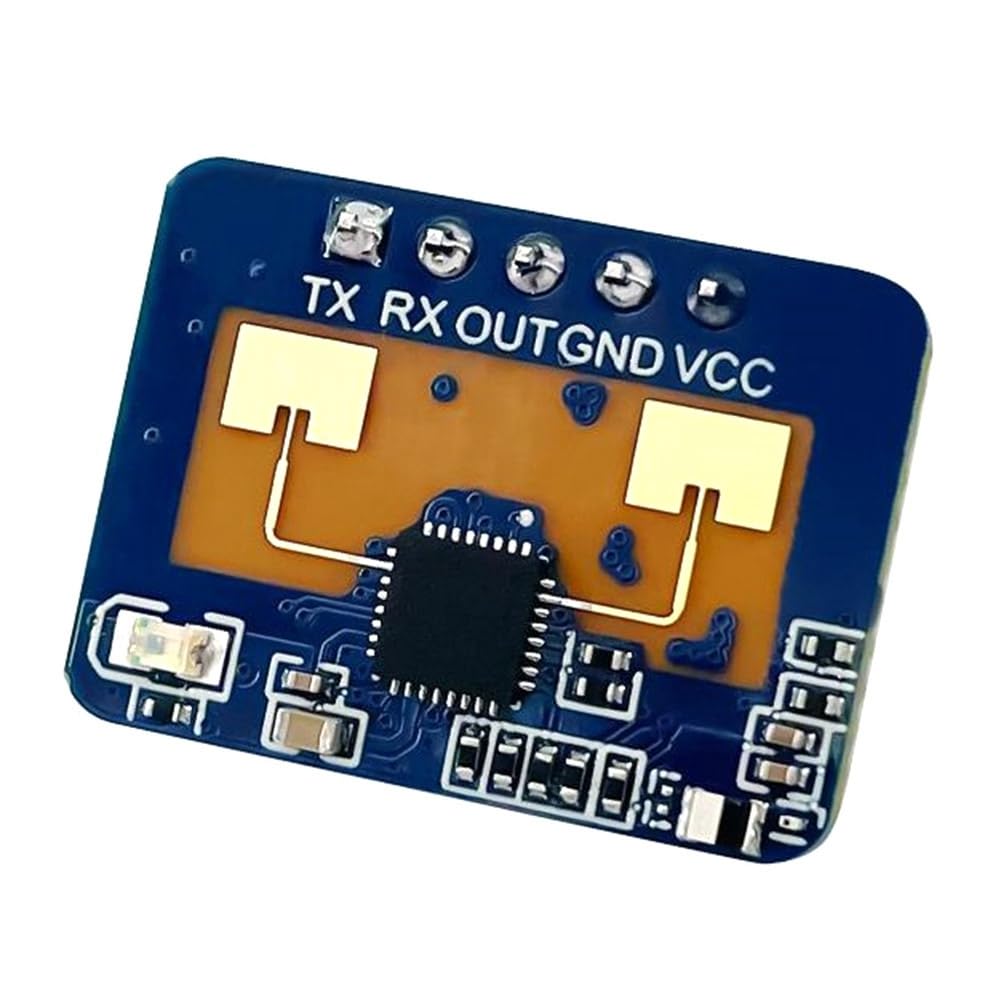 Module de Capteur de PréSence Corporelle 24G LD2410C Radar à Ondes MilliméTriques Capteur de Commodité Multifonction Intelligent sans,A