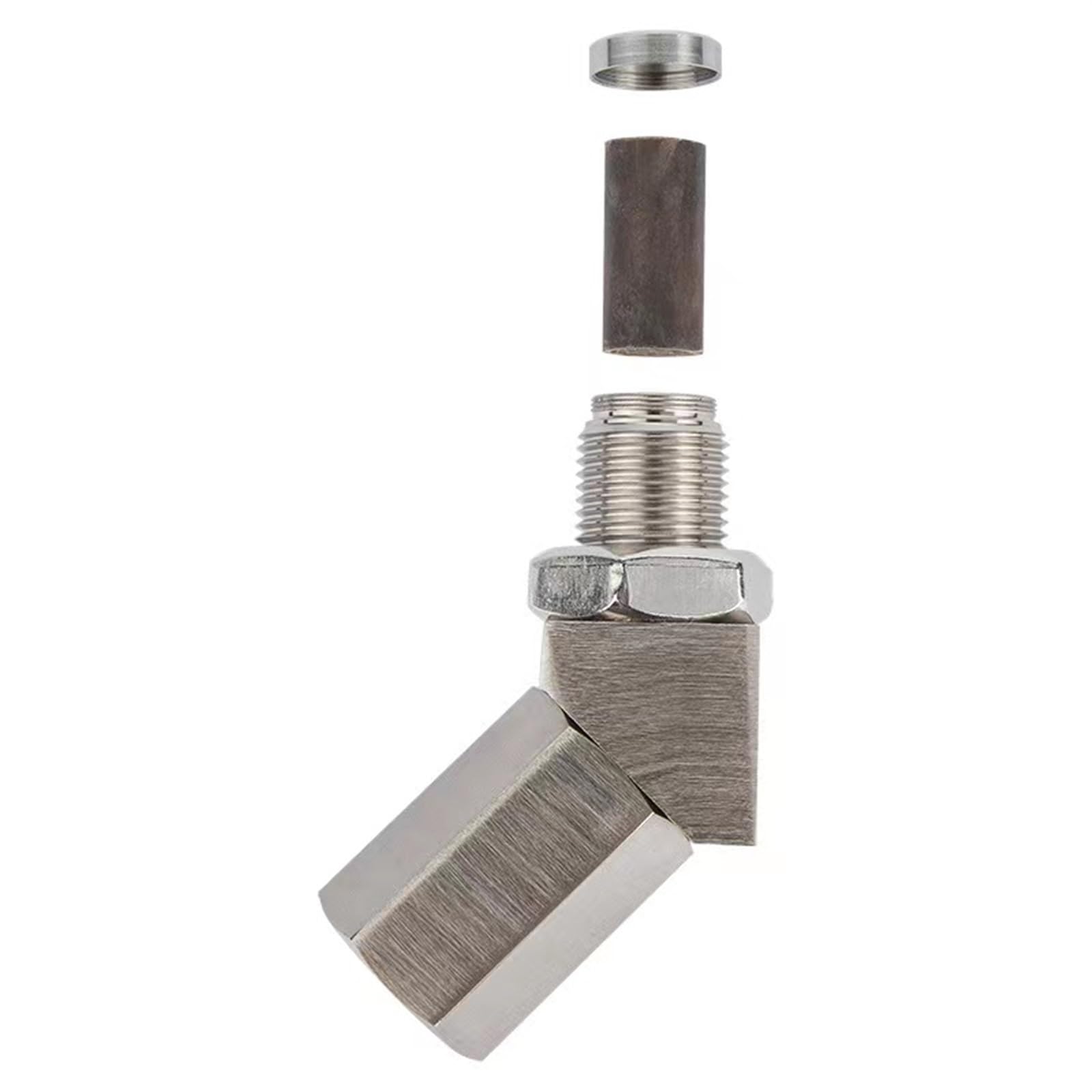 Extensión Del Sensor De Oxígeno Del Tubo De Escape De Las Piezas Del Automóvil M18 Convertidor Catalítico De Tres Vías Gask Del Sensor De Oxígeno Sensor Oxígeno Coche