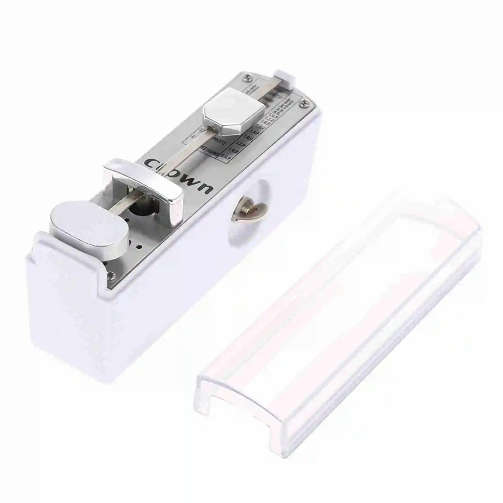 Metrónomo mecánico universal de 11 cm de altura for piano, guitarra, violín, ukelele, cítara china.(02)