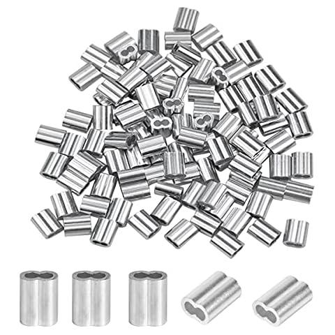 Virolas de Aluminio para Cable (100 piezas, 2mm) Cover