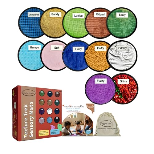 12 Labeled Sensory Mats & Lesson Plans - Sensory Toys