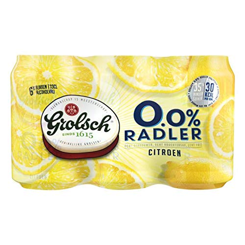 Grolsch 0.0% cerveza sin alcohol cítrico Radler 6x330ML