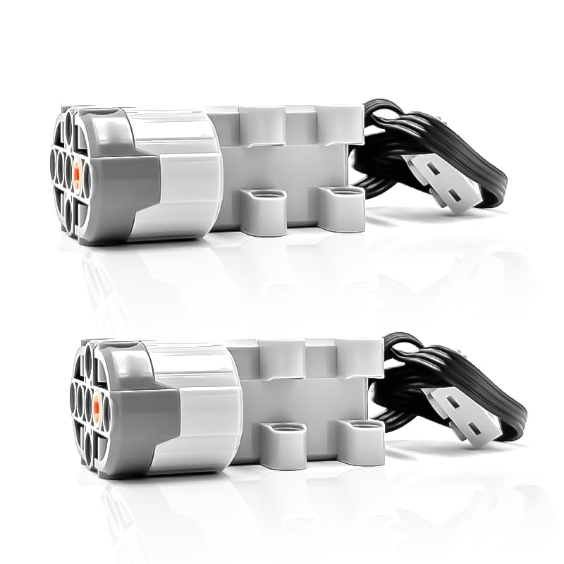 Technic Power-Functions Servo-Motor 88004 (2 PCS) Compatible with Lego-Motor MOC Technic-Parts