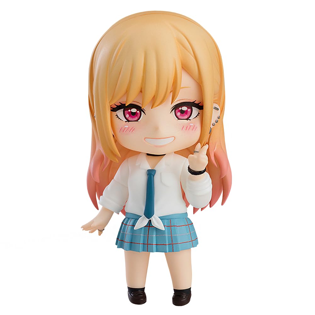 Xinchangda My Dress-Up Darling Kitagawa Marin Figure Movable Interchangeable Parts Action Figure 10cm PVC Collectible Statue Desktop Ornaments Birthday Gift for Fans