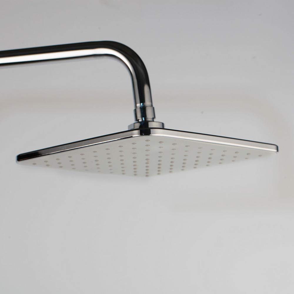 Chrome Polish Opad Opad Shower Krotek Zestaw prysznicowy Mikser Tap Miksery Temperatura cyfrowa wyświetlacz krany prysznicowe Zestaw Zestaw