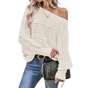 EVALESS Women’s Crochet Boat ...