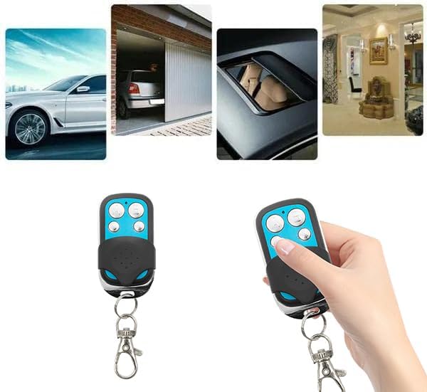 Miniatura 2 de Llavero de control remoto de clonación, puerta eléctrica de repuesto para puerta de garaje, duplica y reemplaza los controles remotos originales de