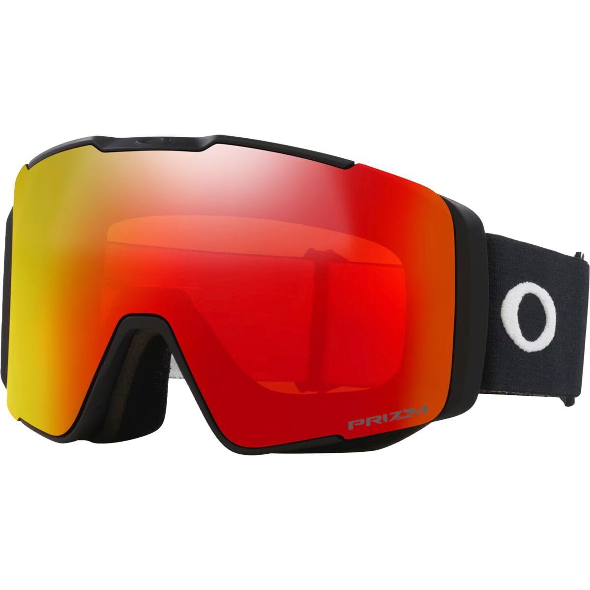 Oakley Line Miner Pro Snow Goggle, Matte Black Strap w/Prizm Snow Torch Iridium Lens, Large