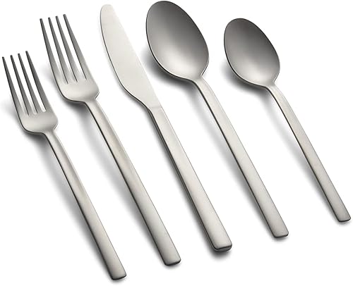 Cambridge Silversmiths Scout Full Sand - Juego de cubiertos (20 piezas)