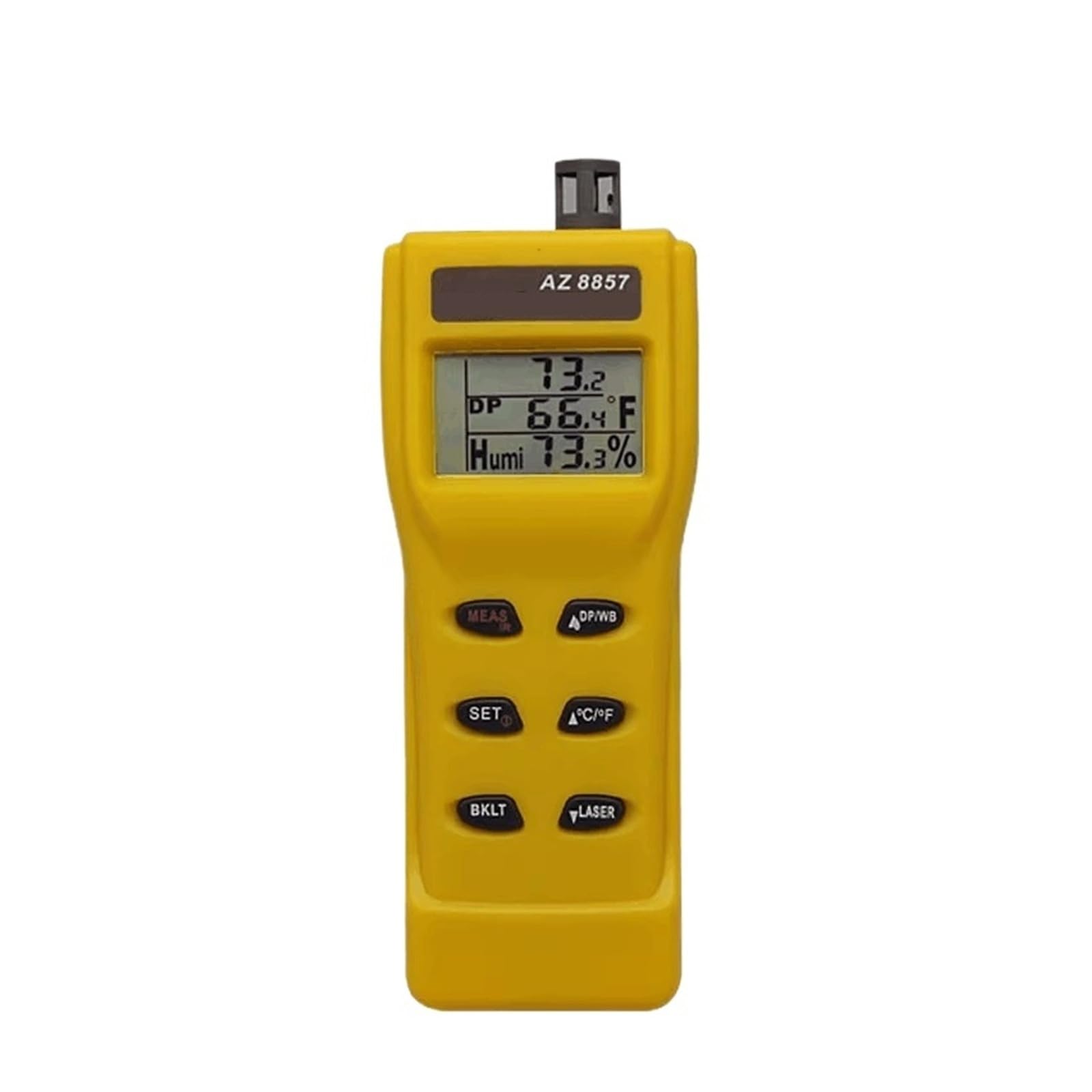 Thermomètre multifonction portable AZ8857, température de l'air et humidité triple