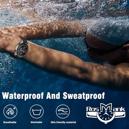Image of 22mm Silicone Watch Band Compatible with Amazfit T-Rex 3 Pro 48mm /Balance 2 /Balance /Bip 6 /Bip 5 /GTR 4 /GTR 3 /GTR 2 /GTR 47mm, Wavy Replacement Strap for Amazfit Cheetah /Stratos 3 /2s